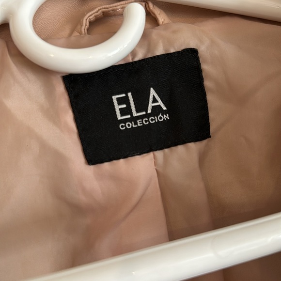 Gorgeous, bomber style, vegan leather jacket by Ela - Picture 3 of 8